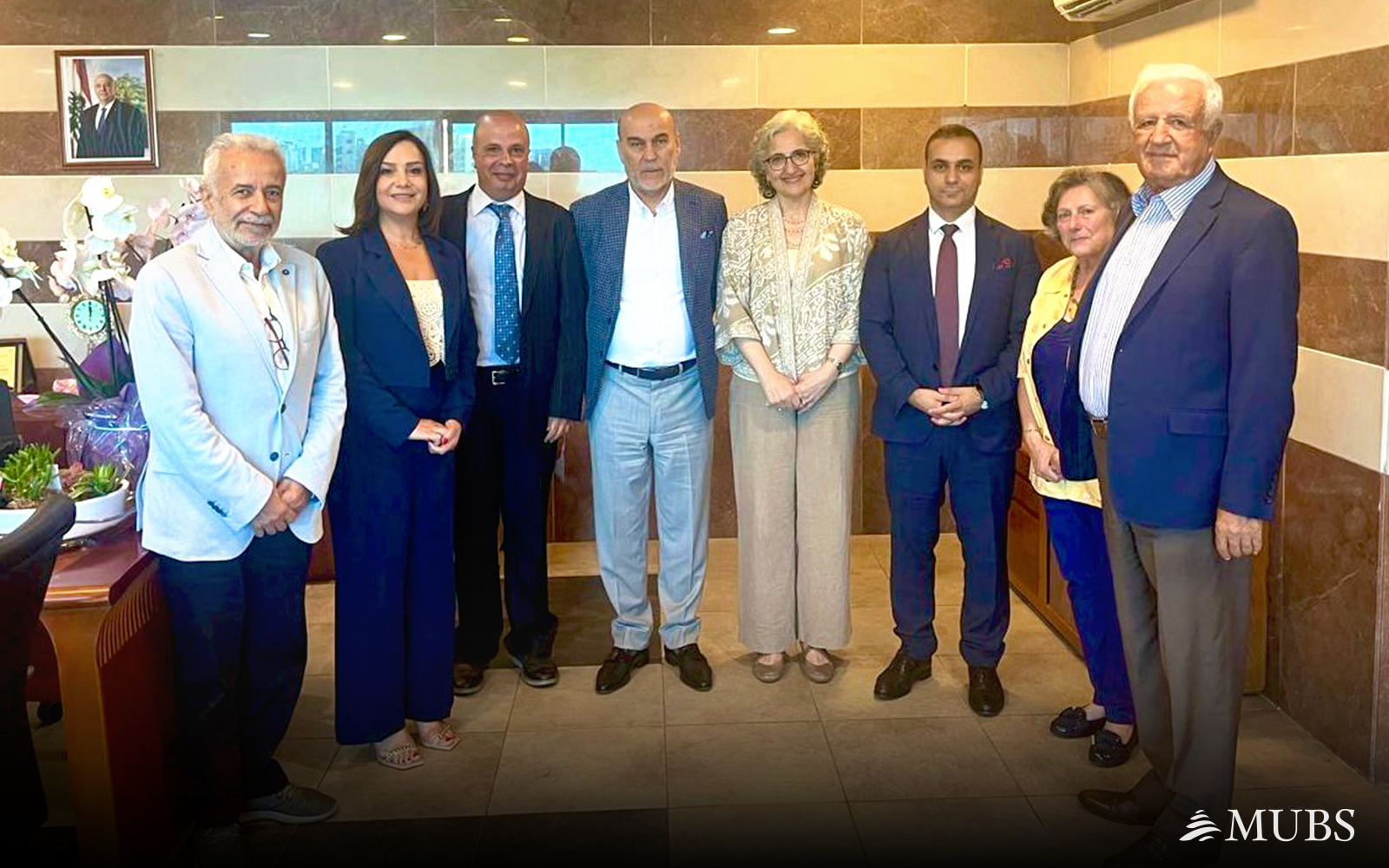 MUBS Delegation Meets with Minister of Education & Higher Education